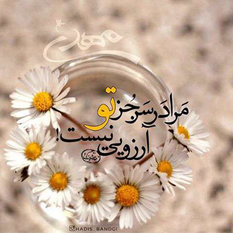 مرا در سر جزتو آرزویی نیست!!!